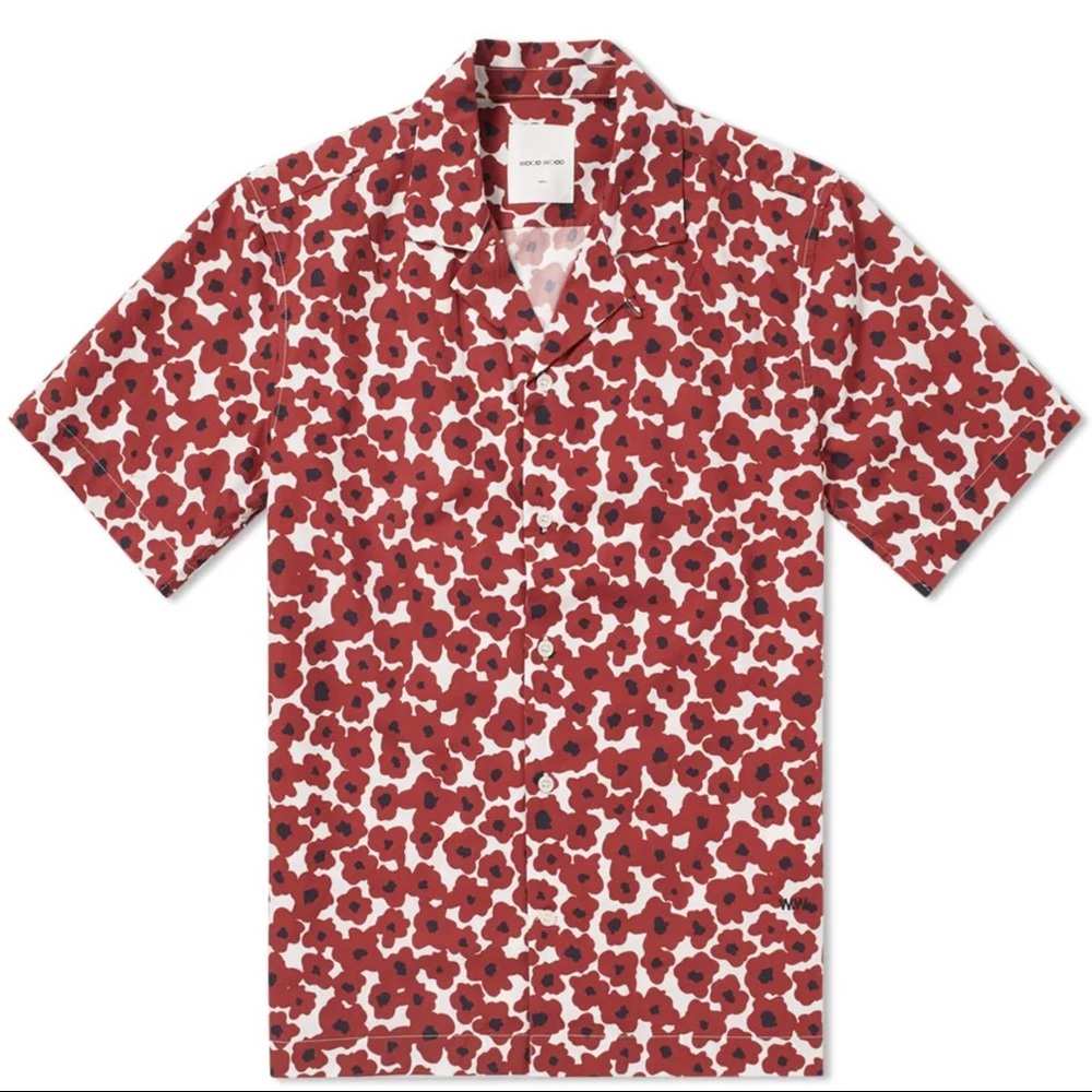 Brandon Floral SS Shirt – Wood Wood